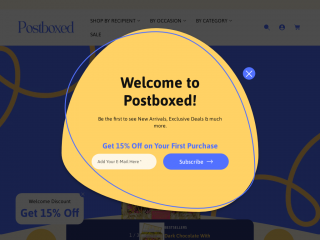 postboxed.co.uk screenshot