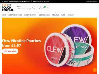 pouchcentral.co.uk screenshot