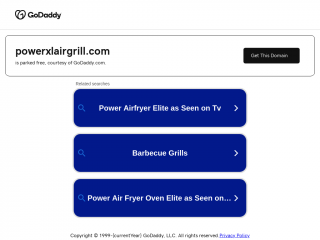 powerxlairgrill.com screenshot