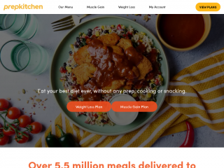 prepkitchen.co.uk screenshot