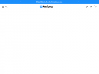 presonus.com screenshot