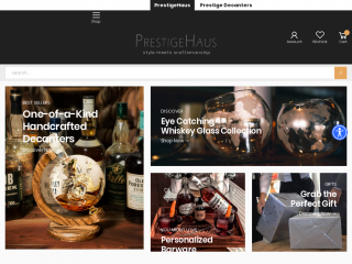 prestigehaus.com screenshot
