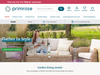 primrose.co.uk screenshot