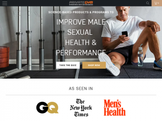 privategym.com screenshot
