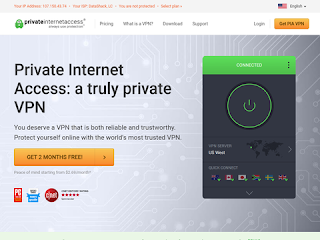 privateinternetaccess.com screenshot