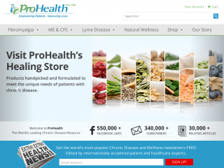 prohealth.com screenshot