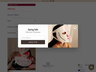 projectebeauty.com screenshot