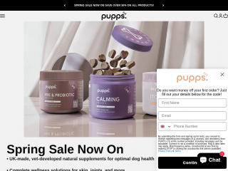 pupps.com screenshot