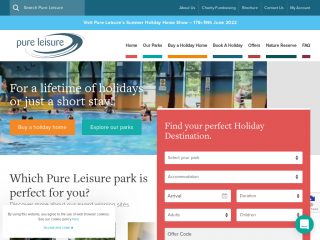 pure-leisure.co.uk screenshot