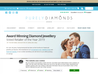 purelydiamonds.co.uk screenshot