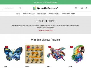 quordlepuzzles.com screenshot