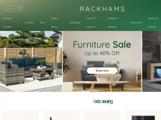 rackhams.com screenshot