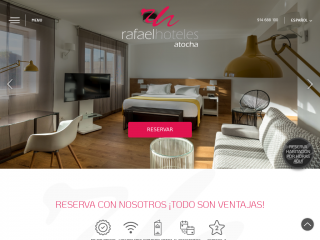rafaelhoteles.com screenshot