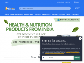 raffeldeals.com screenshot