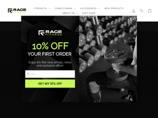 ragefitness.com screenshot