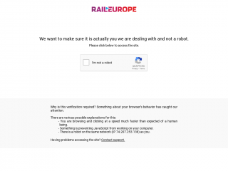 raileurope.com screenshot