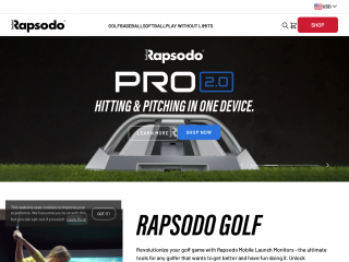 rapsodo.com screenshot