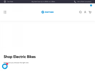 rattanebike.com screenshot