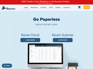 raven.com screenshot