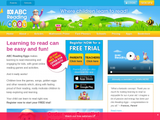 readingeggs.com.au screenshot