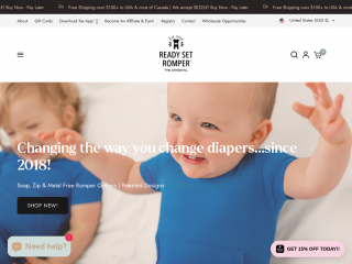 readysetromper.com screenshot