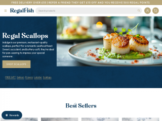 regalfish.co.uk screenshot