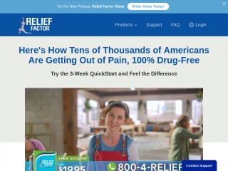 relieffactor.com screenshot