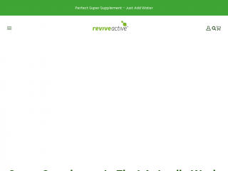 reviveactive.com screenshot