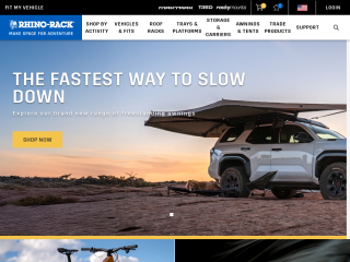 rhinorack.com screenshot