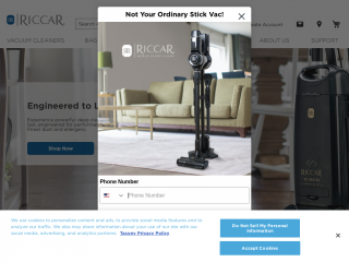 riccar.com screenshot