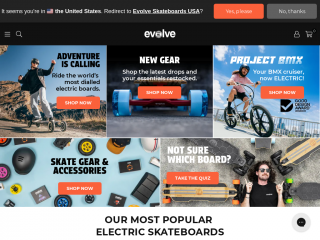 rideevolve.com.au screenshot