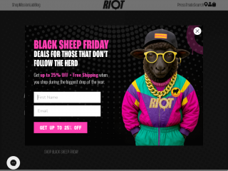 rioteliquid.com screenshot