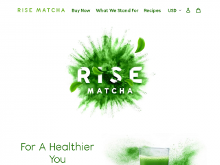 rise-matcha.com screenshot