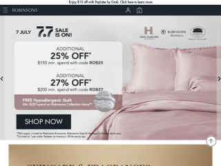 robinsons.com.sg screenshot