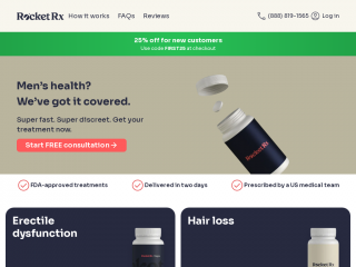 rocketrx.com screenshot