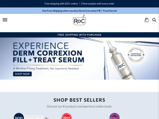 rocskincare.com screenshot