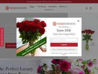 rosefarmers.com screenshot