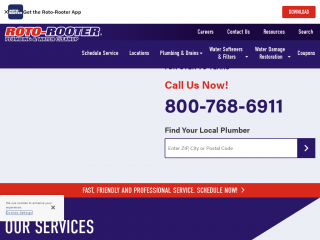 rotorooter.com screenshot