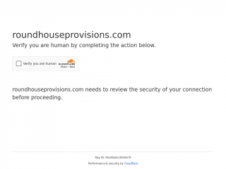 roundhouseprovisions.com screenshot