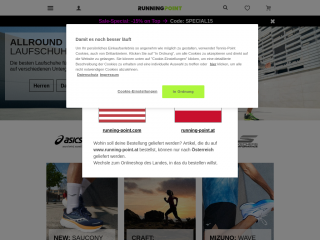 running-point.at screenshot