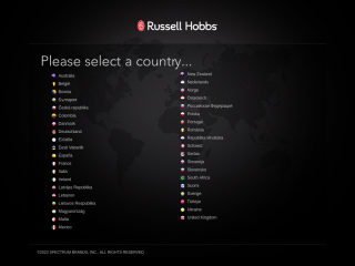 russellhobbs.com screenshot