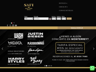 safihotel.com screenshot