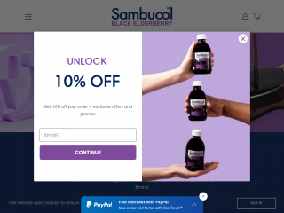 sambucolusa.com screenshot