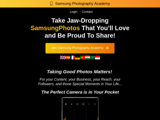 samsungphotographyacademy.com screenshot