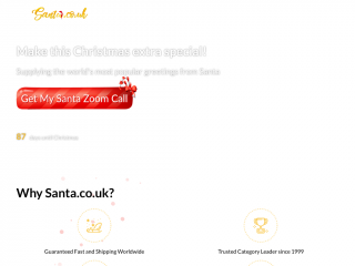 santa.co.uk screenshot