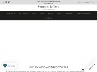 sargassoandgrey.com screenshot