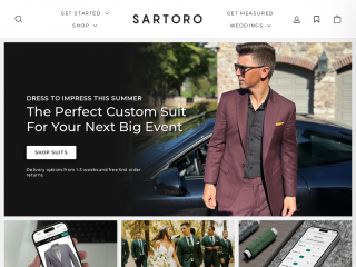sartoro.co screenshot