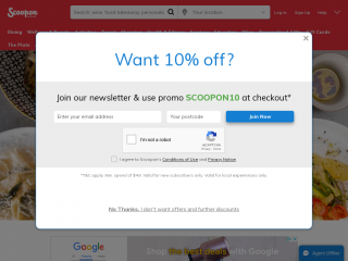 scoopon.com.au screenshot