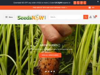 seedsnow.com screenshot