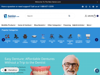 senior.com screenshot